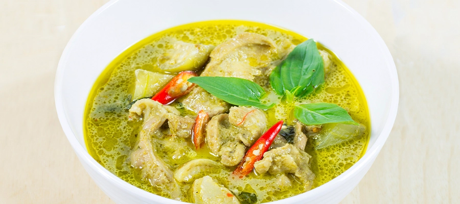 سبز کاری (Green Curry – Kaeng Khiao Wan)